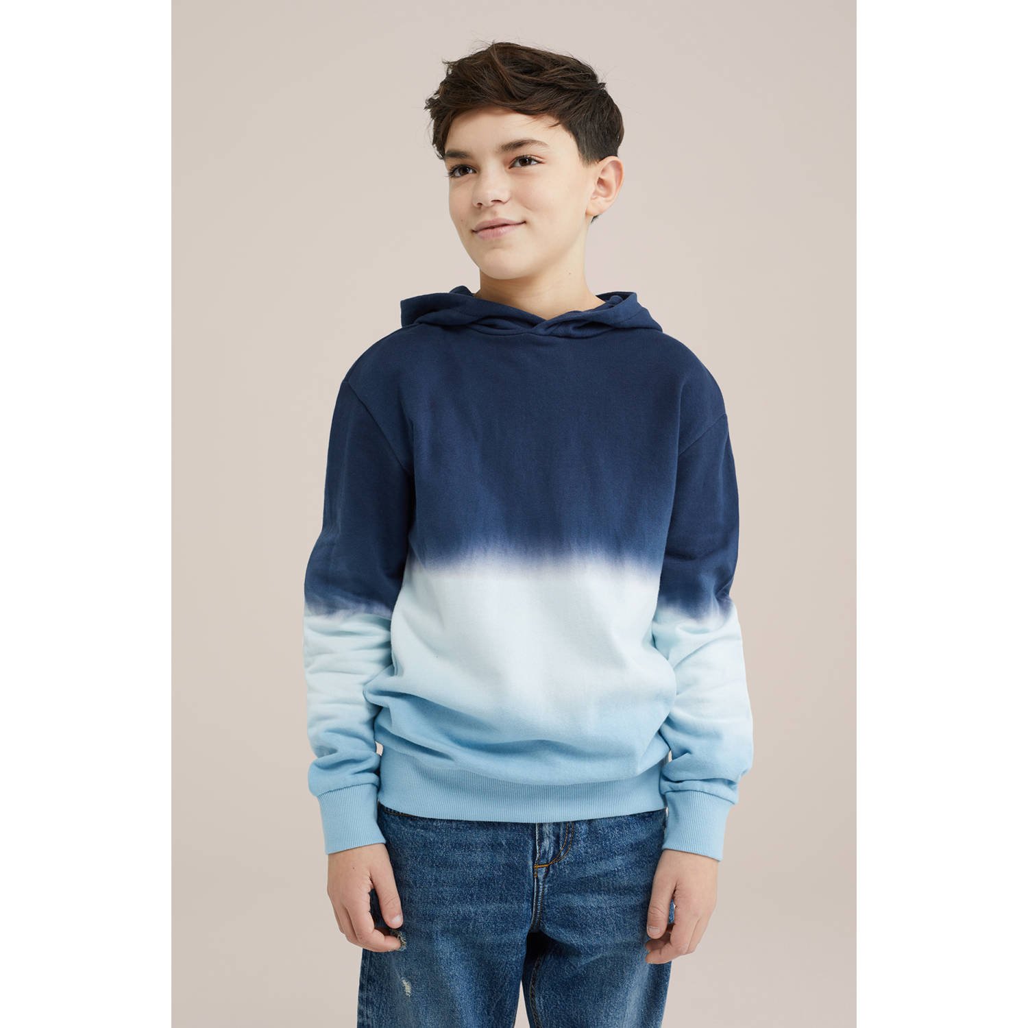 WE Fashion Blue Ridge sweater blauw