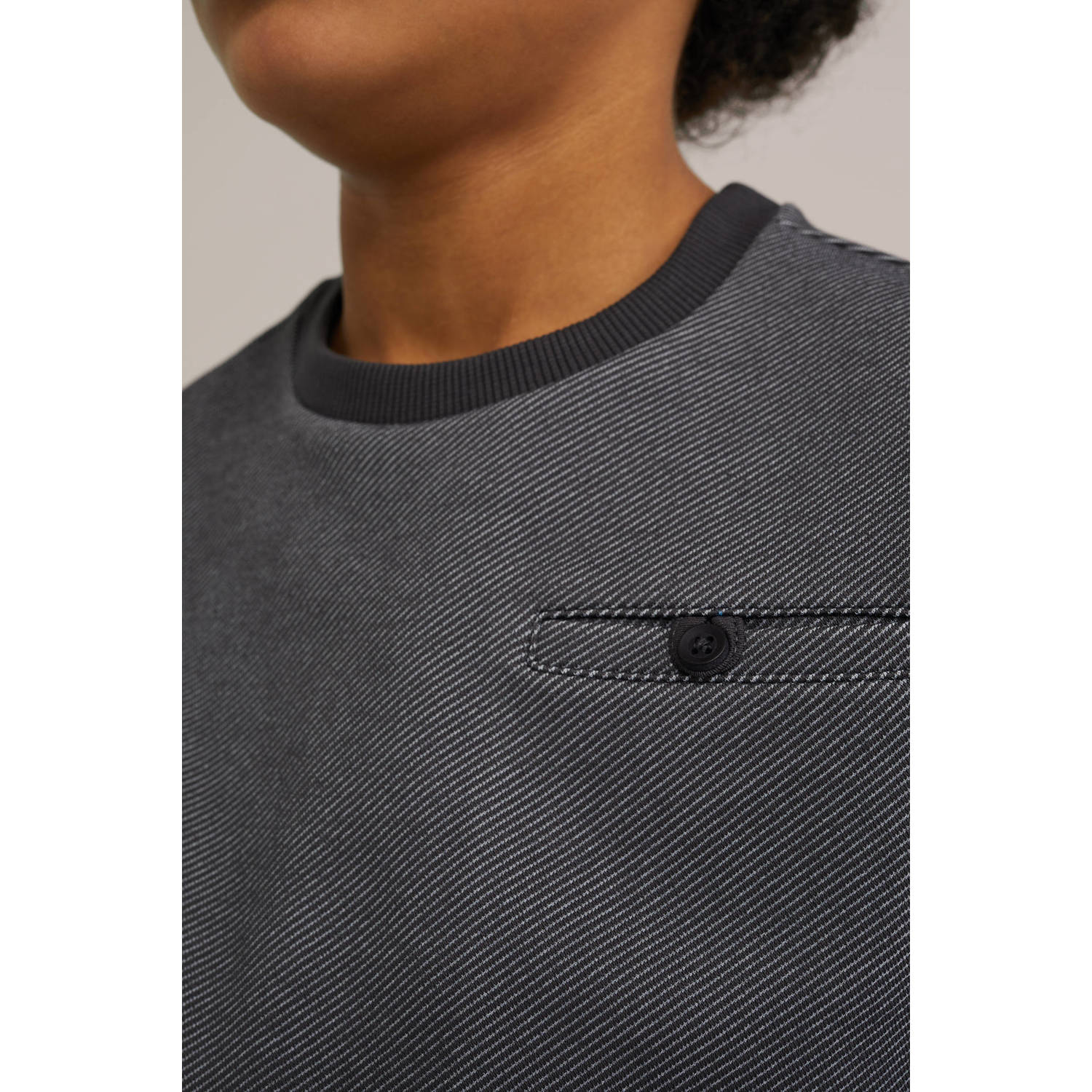 WE Fashion Blue Ridge sweater bruin