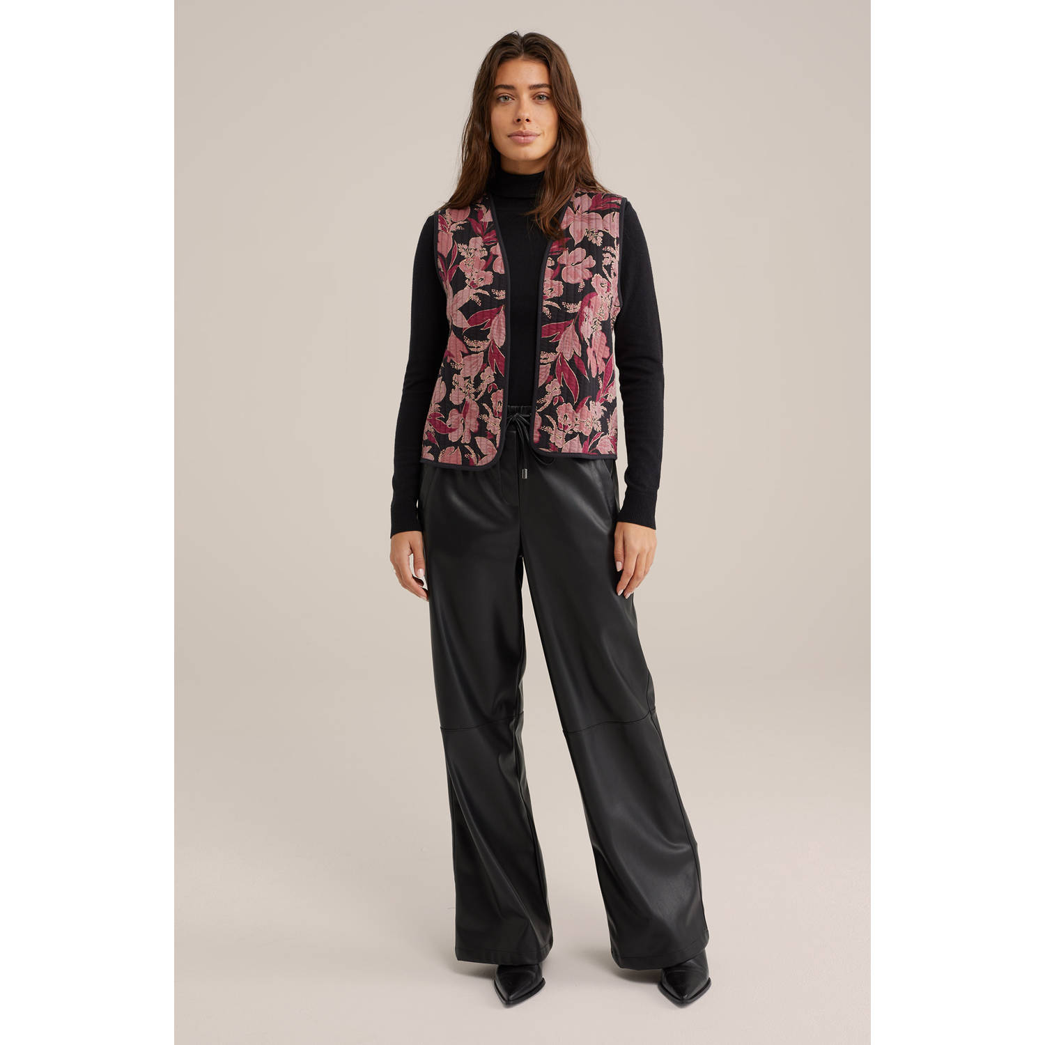 WE Fashion gilet oudroze
