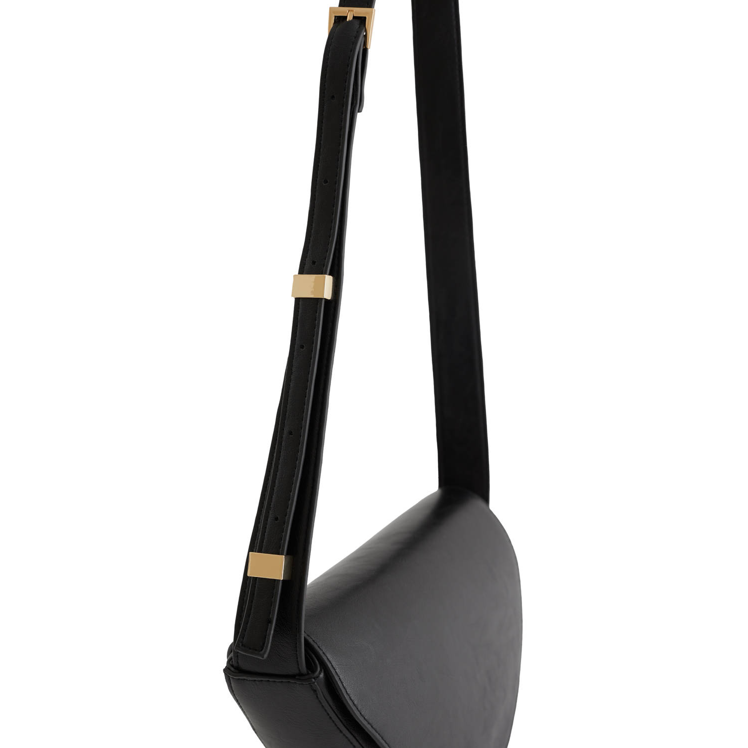 WE Fashion crossbody tas zwart