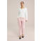 WE Fashion tapered regular waist pantalon lichtroze