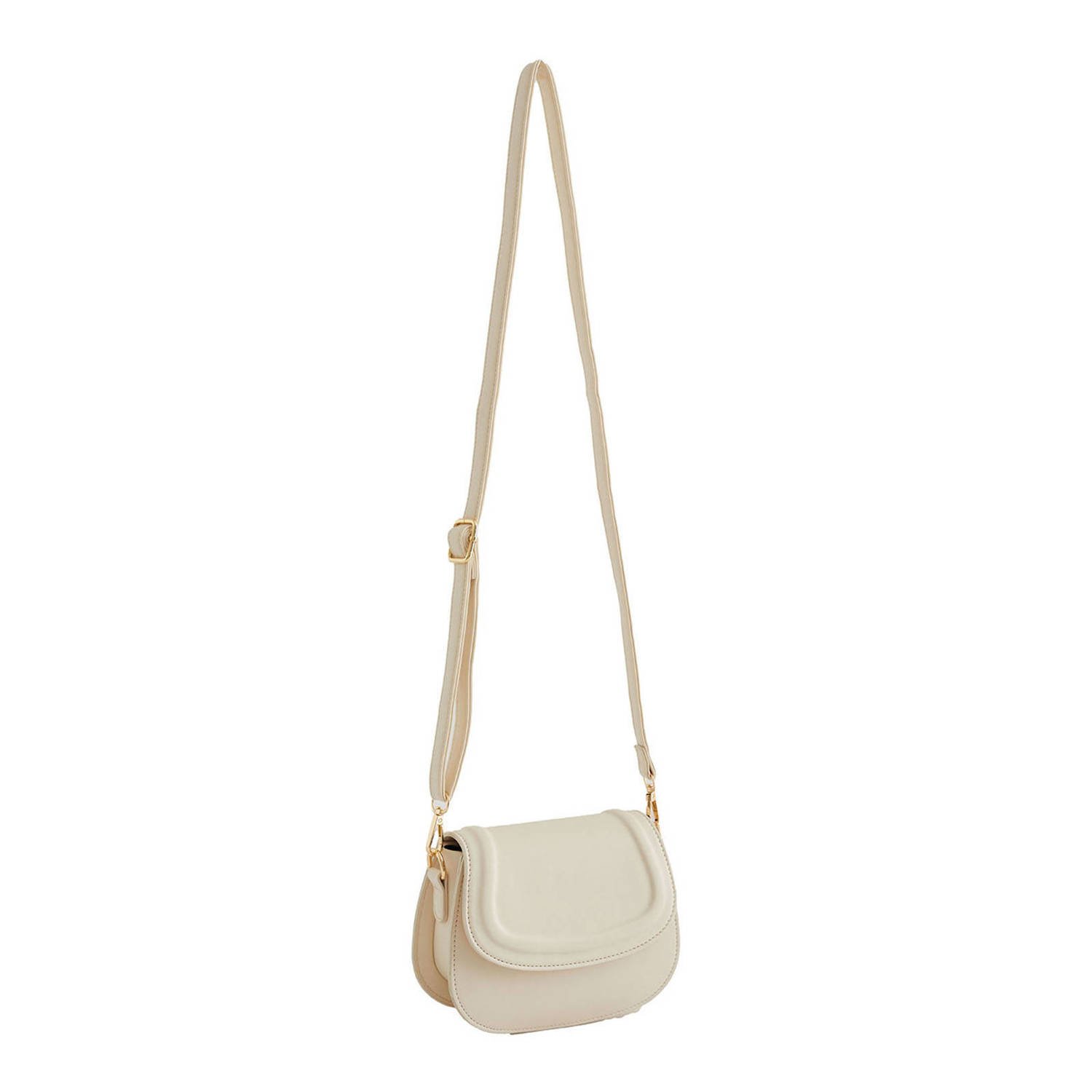 WE Fashion crossbody tas beige