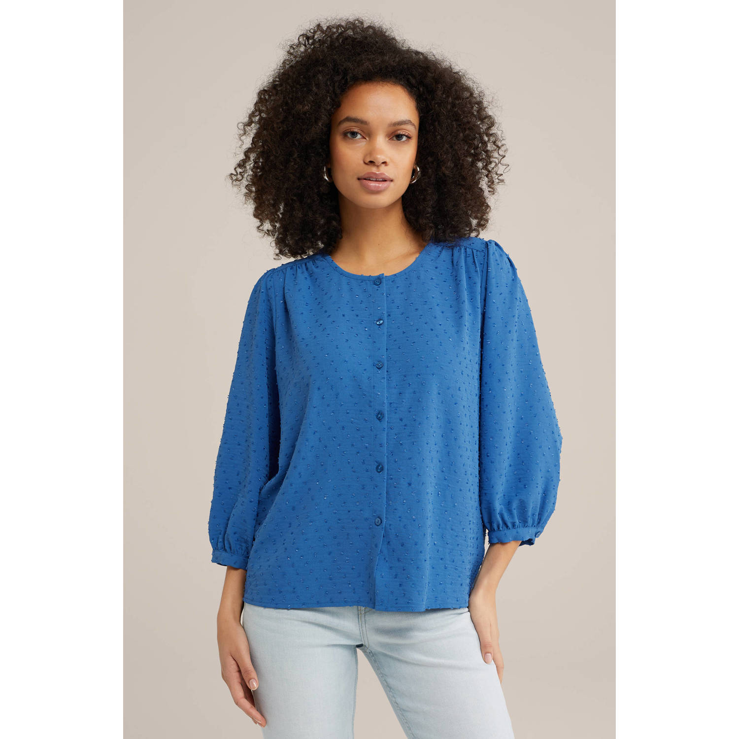 WE Fashion blouse blauw