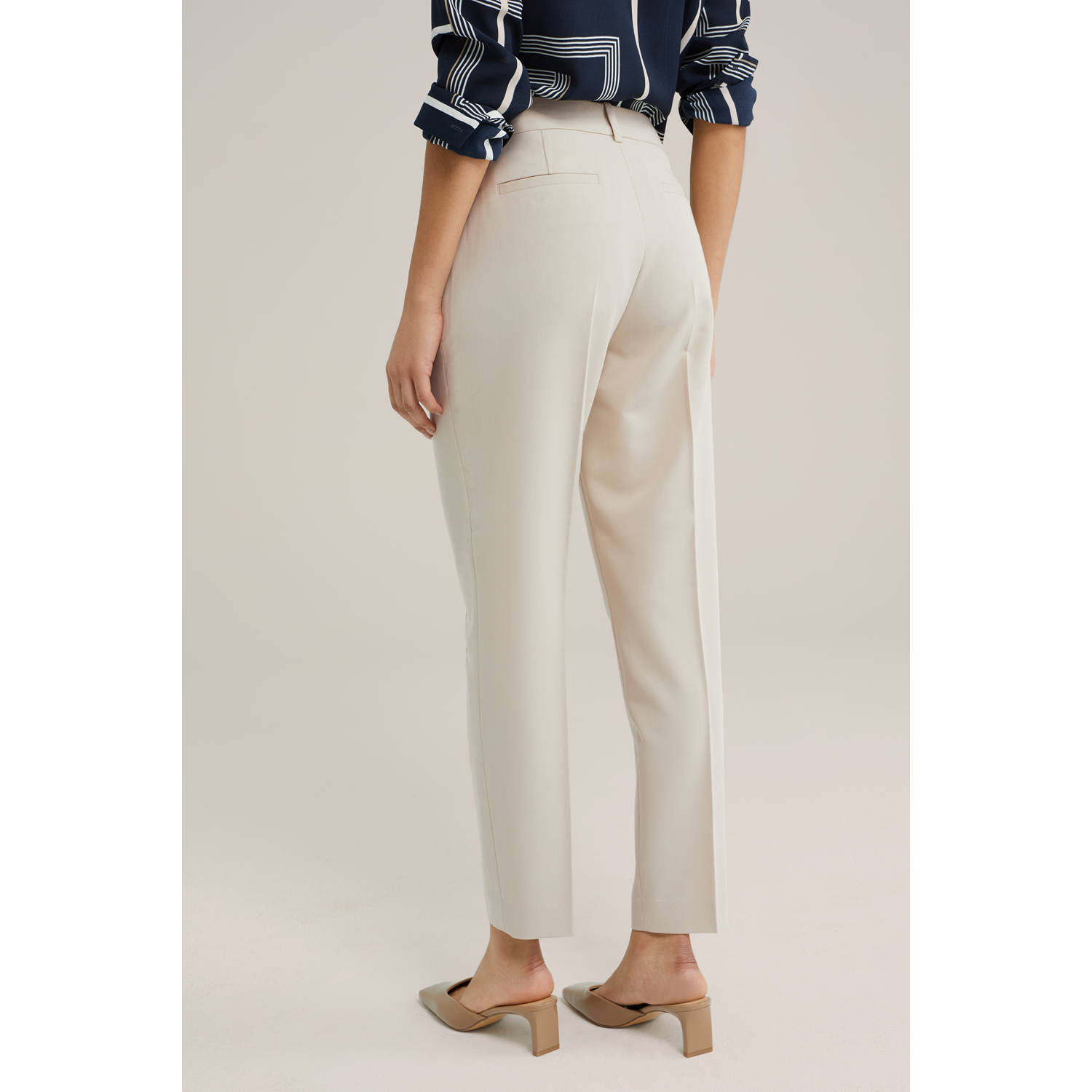 WE Fashion tapered regular waist pantalon