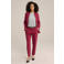 WE Fashion tapered regular waist pantalon rood