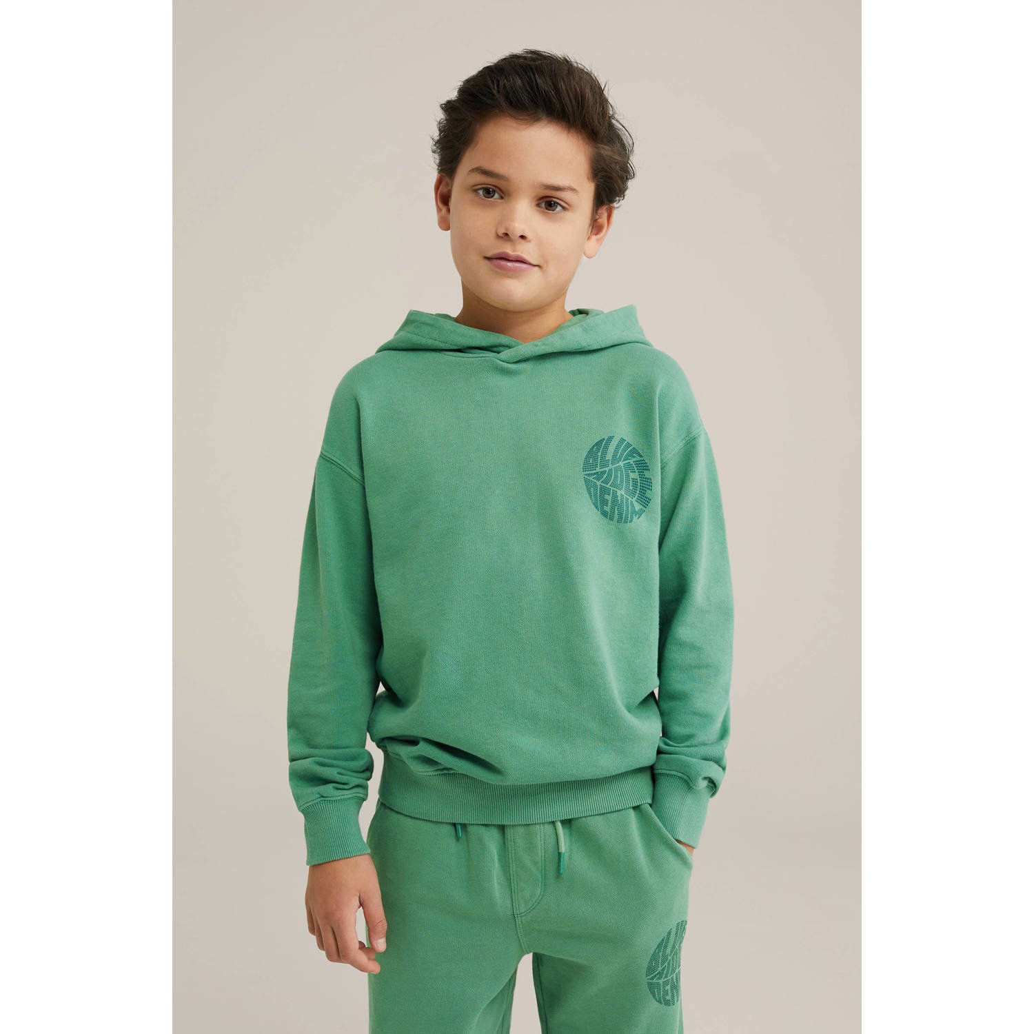WE Fashion Blue Ridge sweater groen