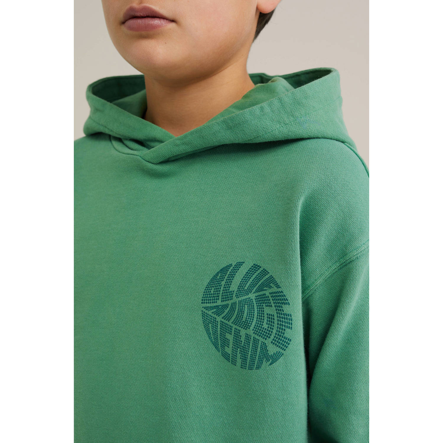 WE Fashion Blue Ridge sweater groen