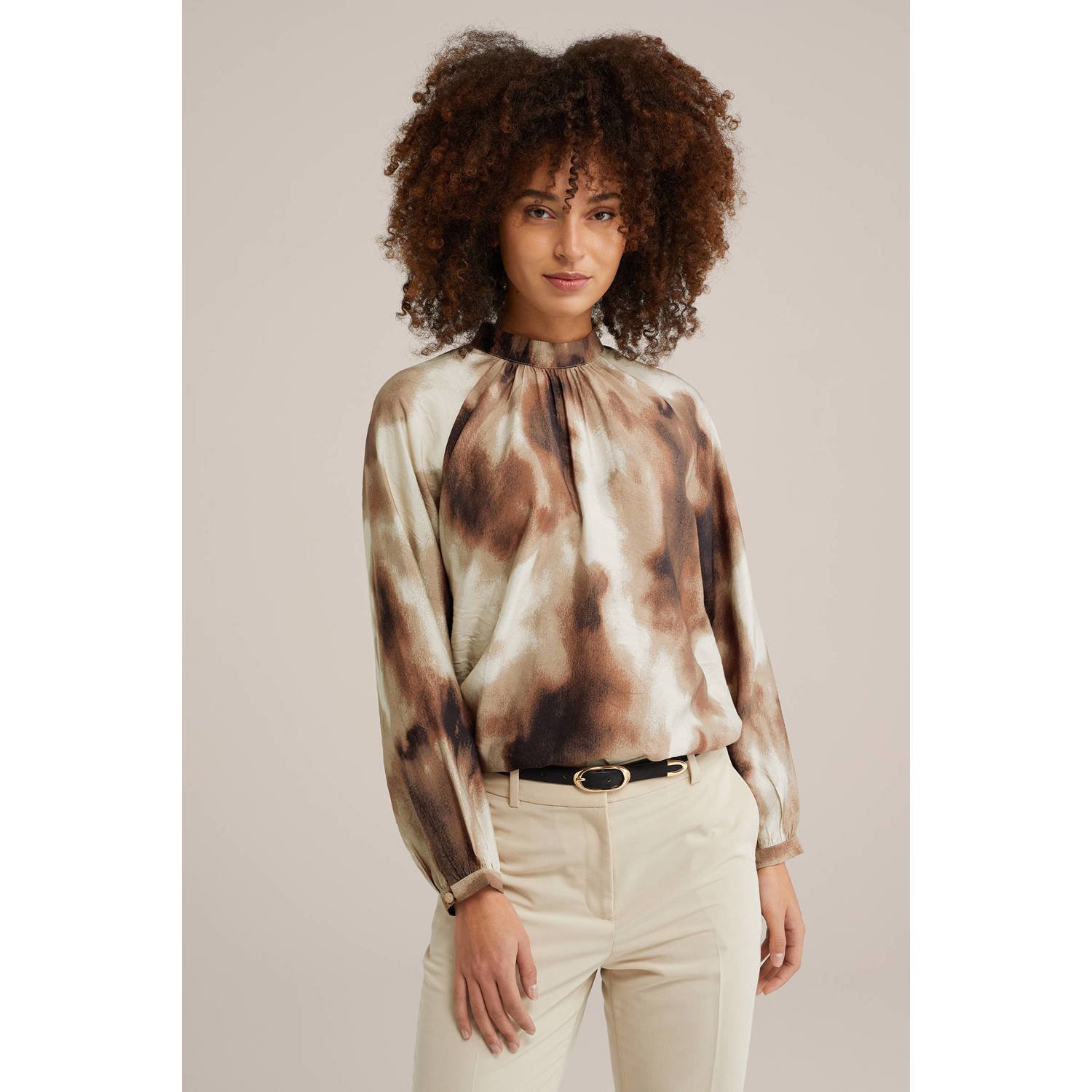 WE Fashion top beige