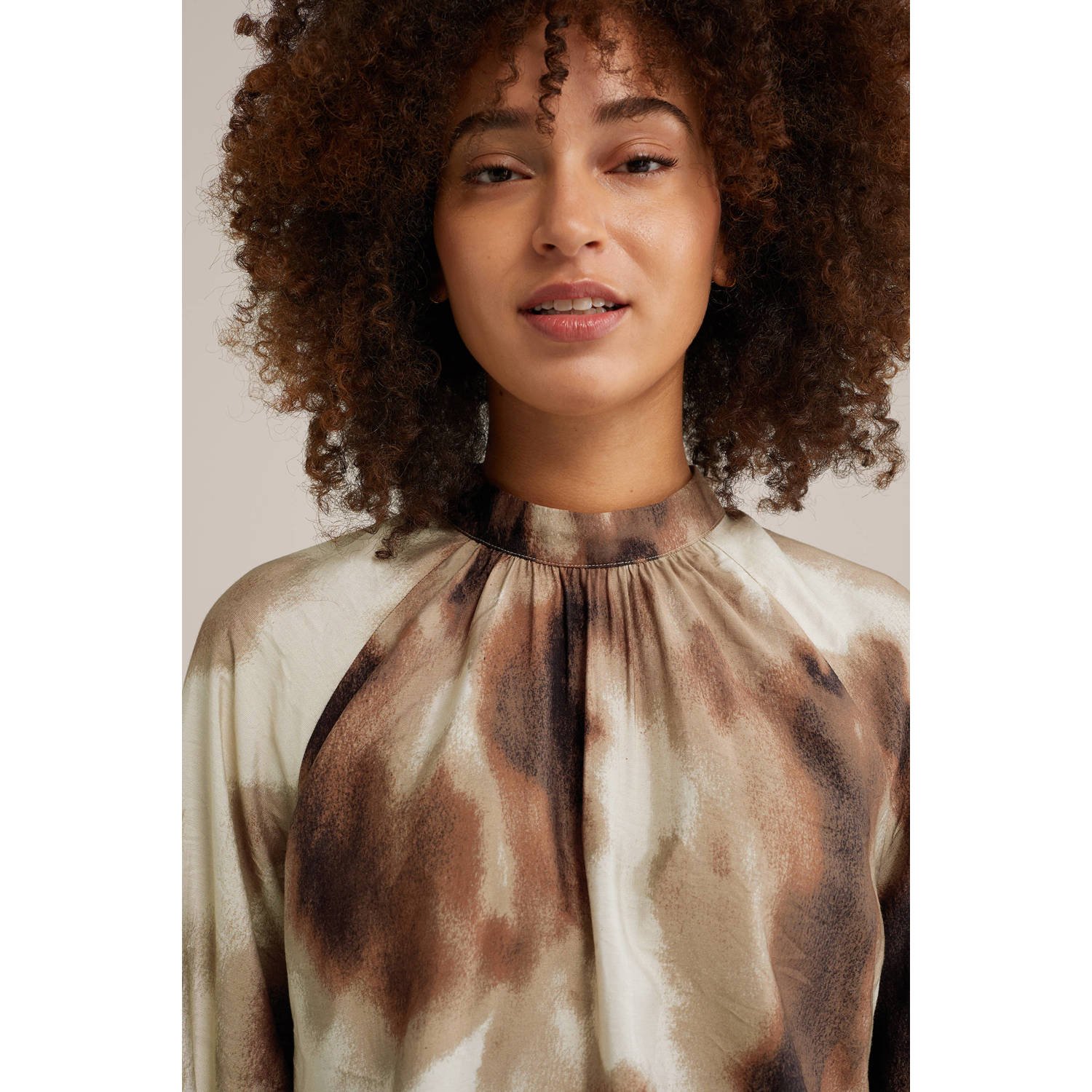 WE Fashion top beige