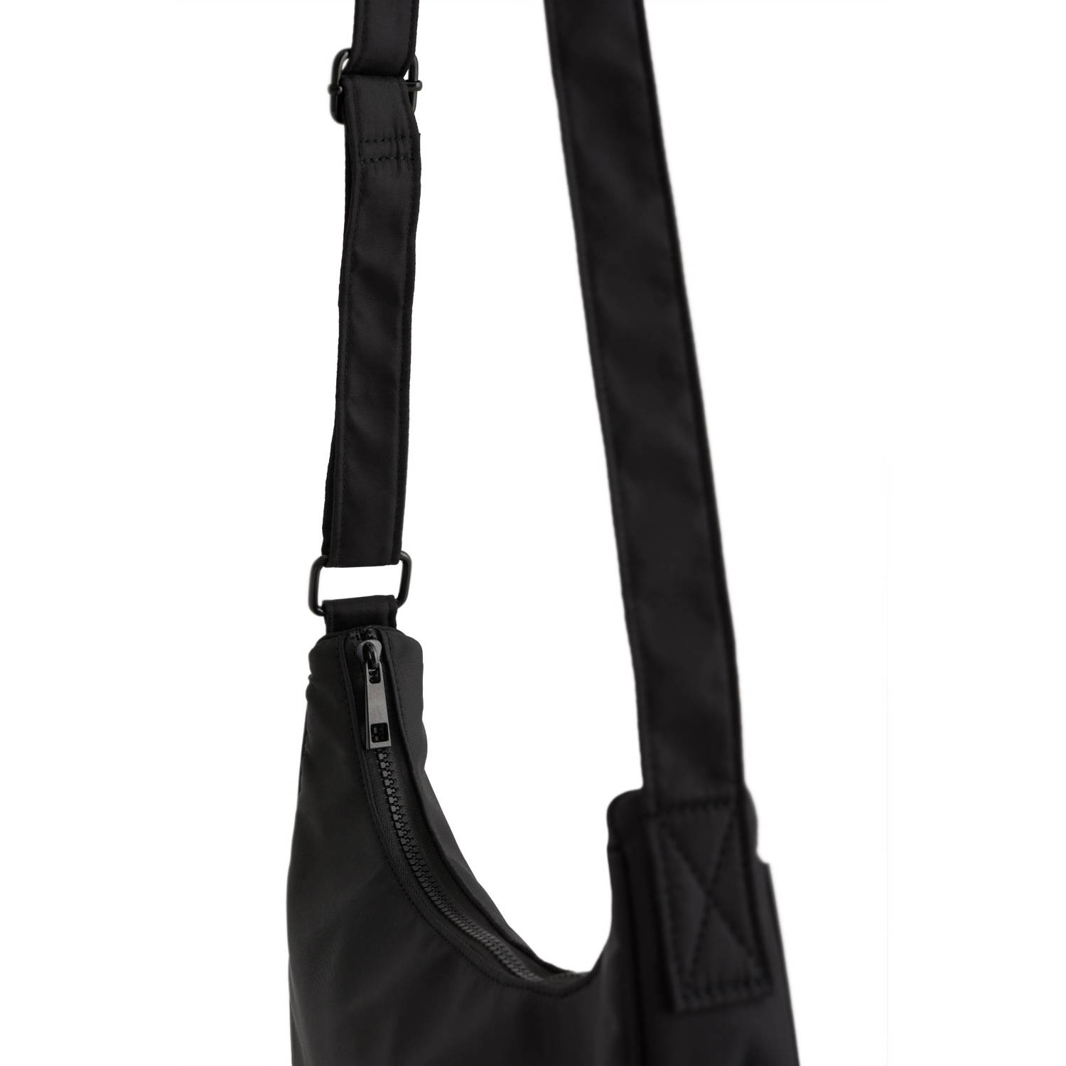 WE Fashion crossbody tas zwart