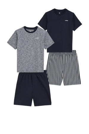   Pyjamaset - (set van 2)  donkerblauw