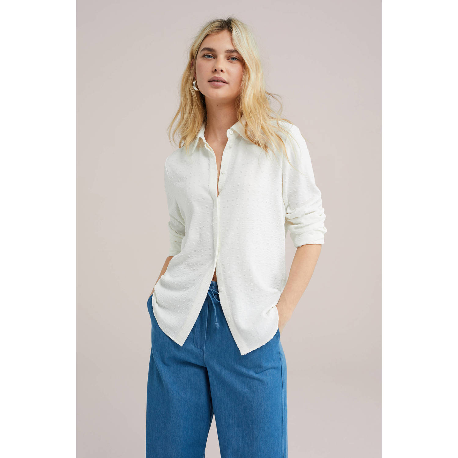 Blouse ecru