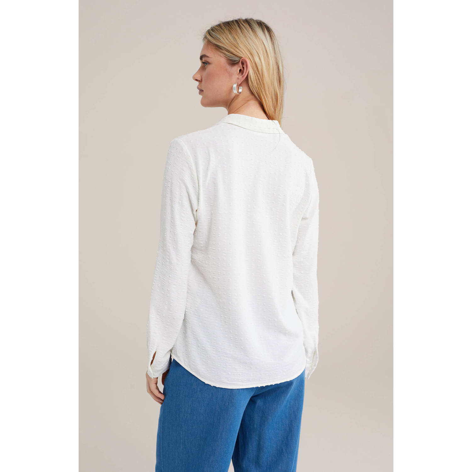 blouse ecru
