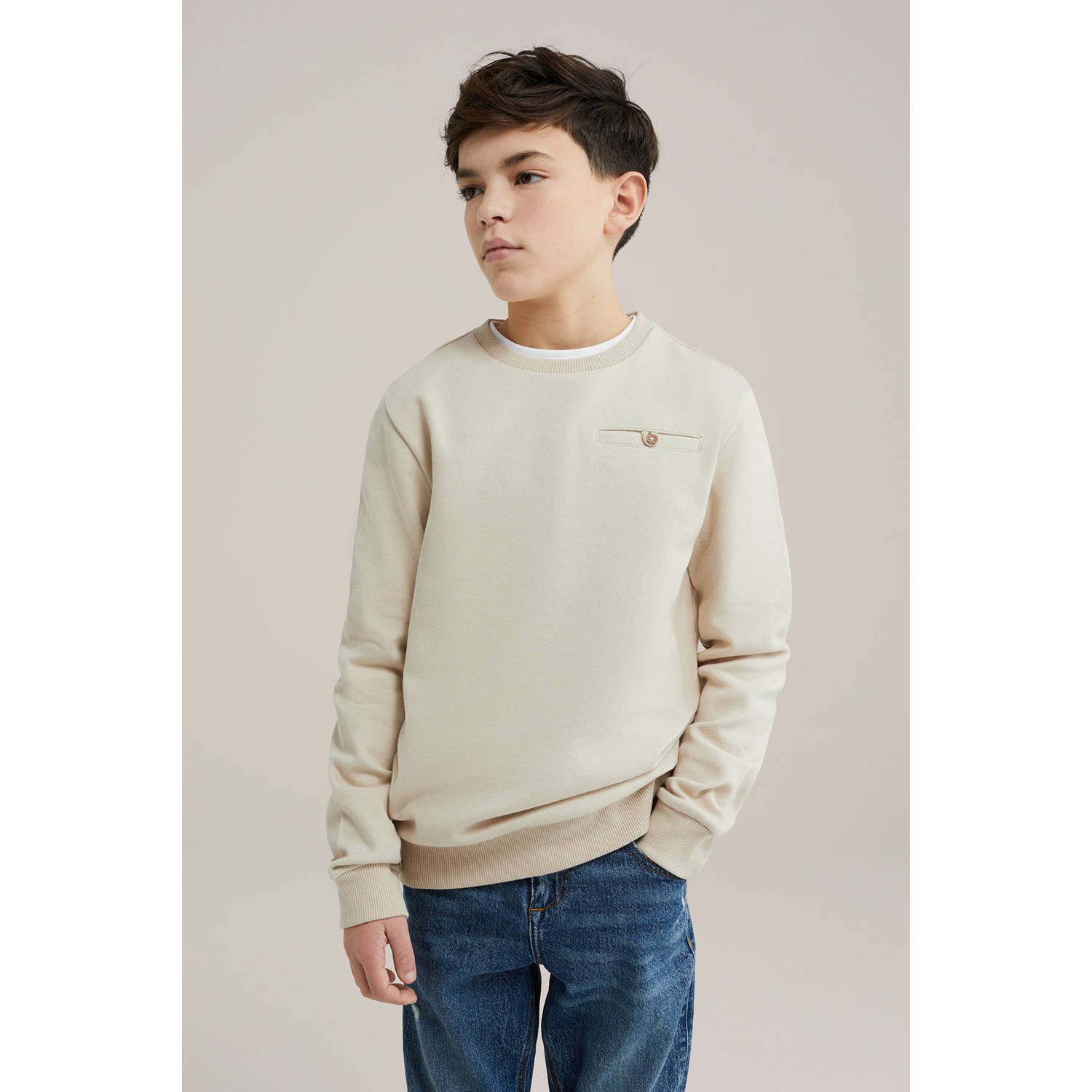 WE Fashion Blue Ridge sweater beige