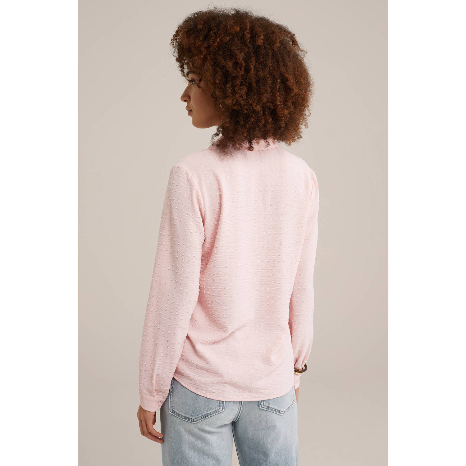 blouse lichtroze