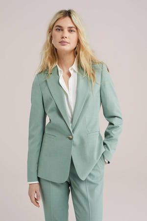 regular blazer mintgroen