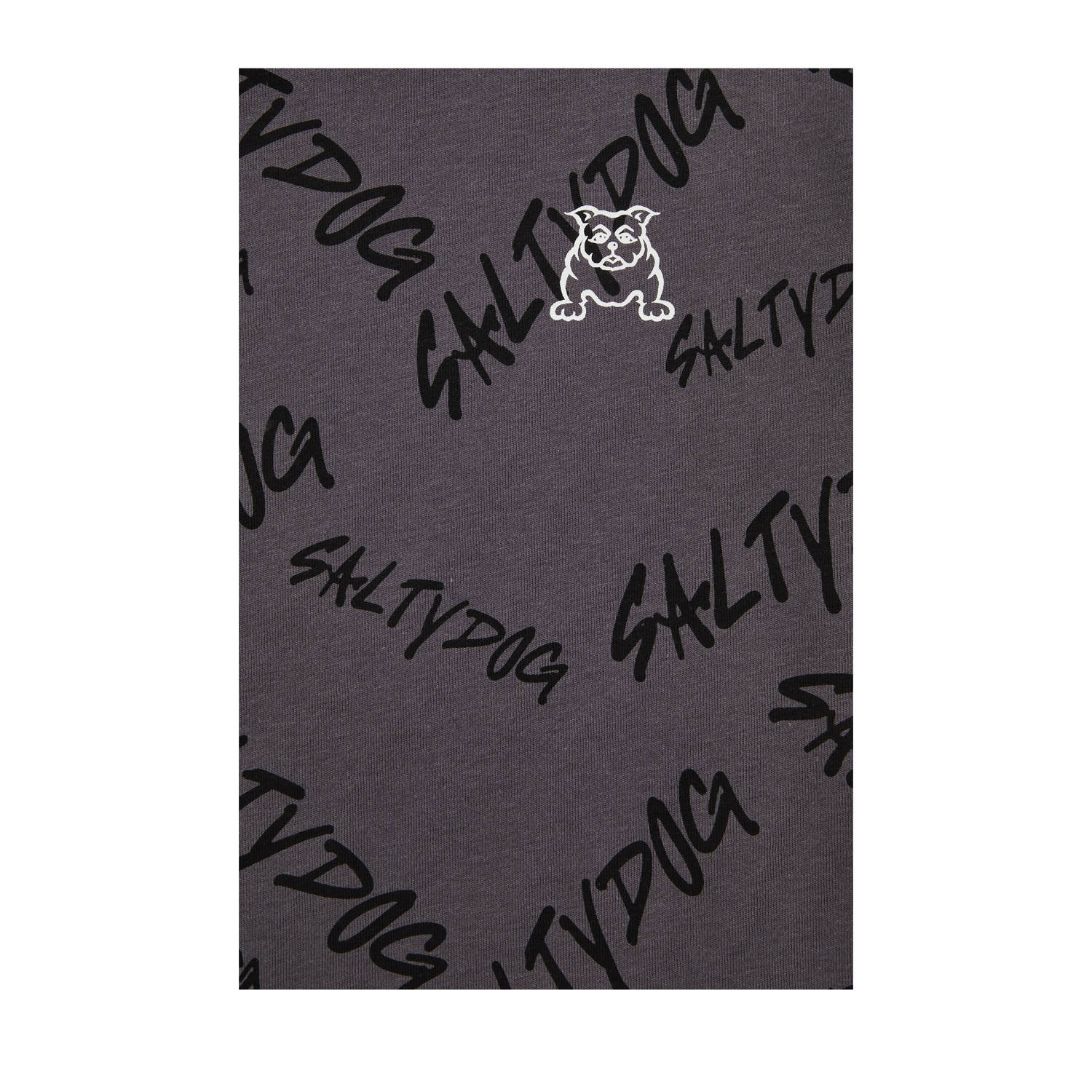 WE Fashion Pyjamaset antraciet zwart