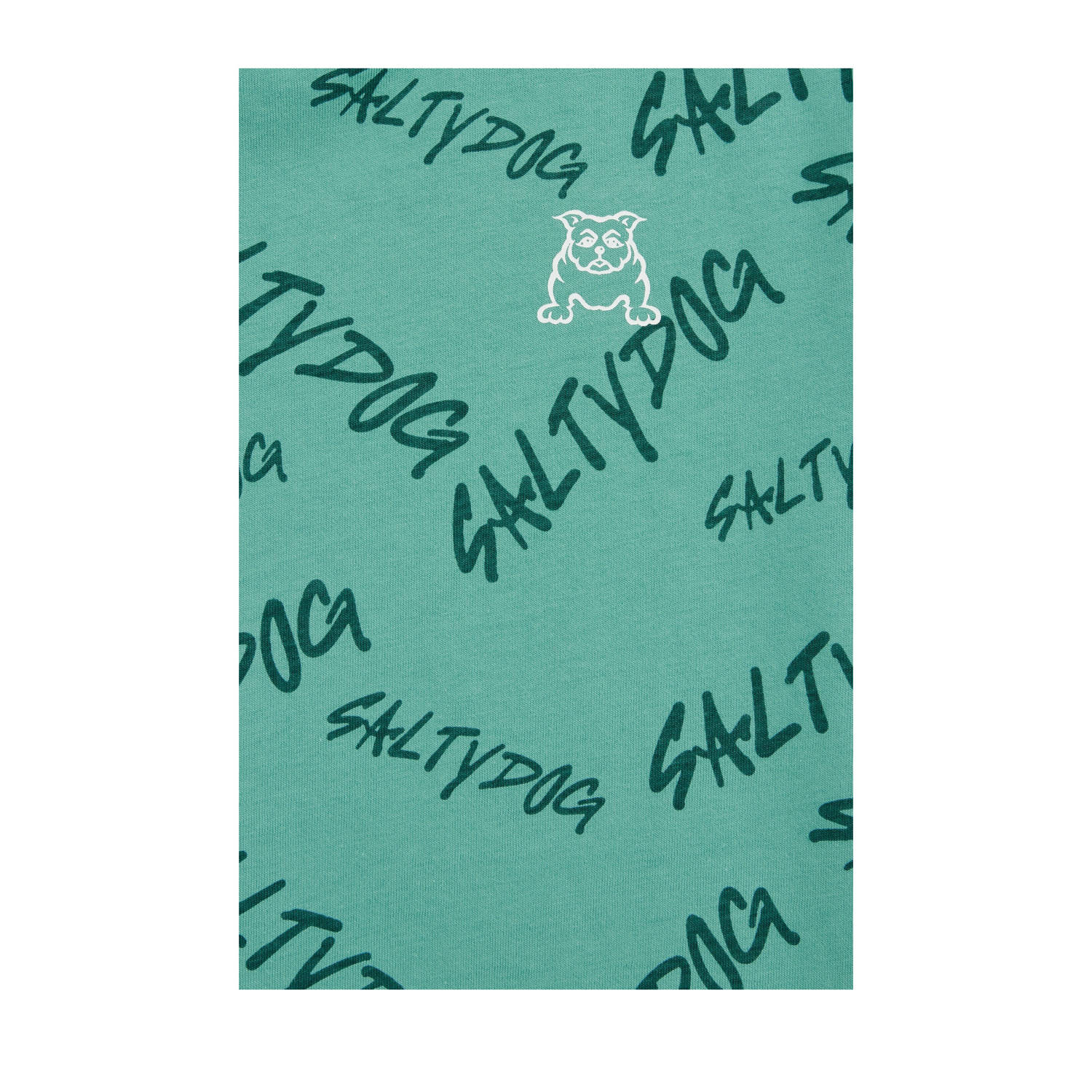 WE Fashion Pyjamaset turquoise groen