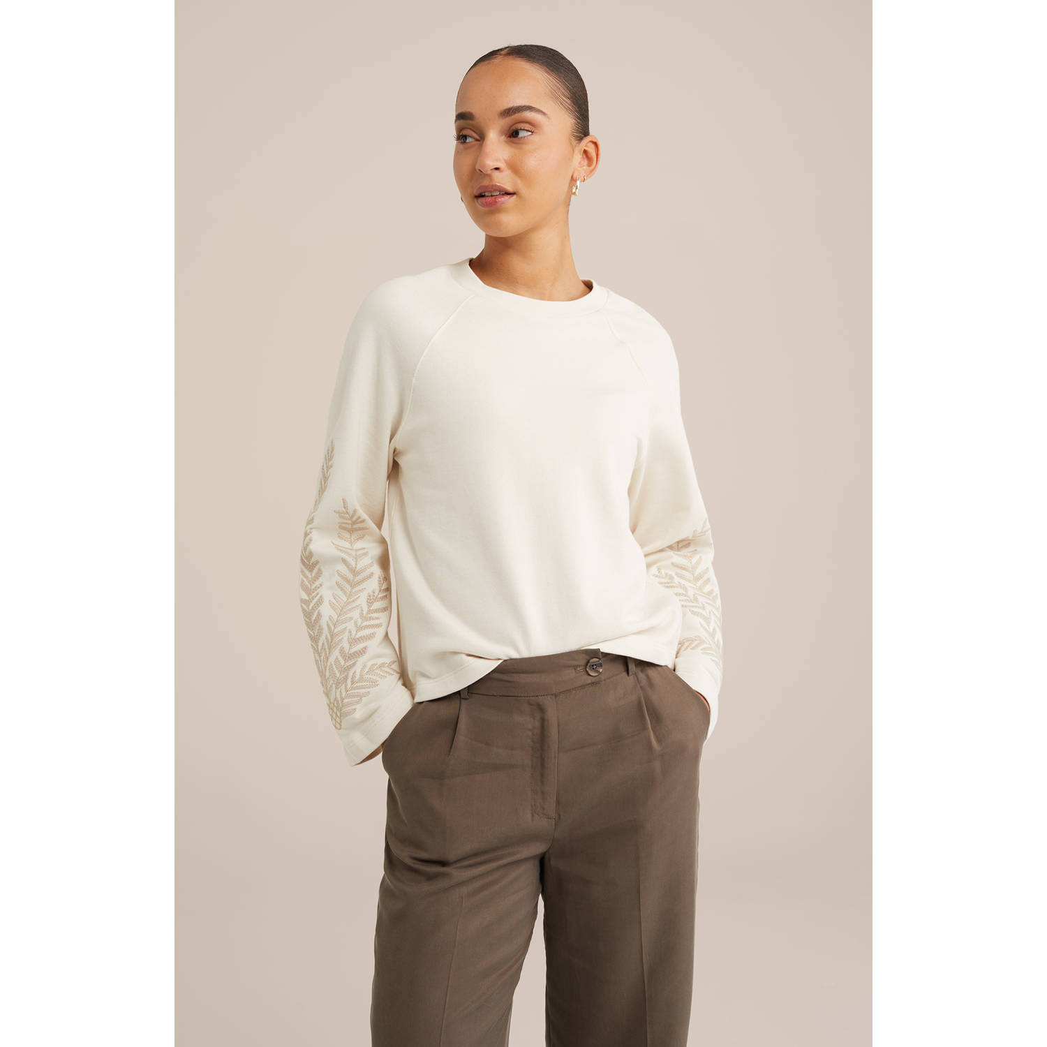 WE Fashion sweater beige