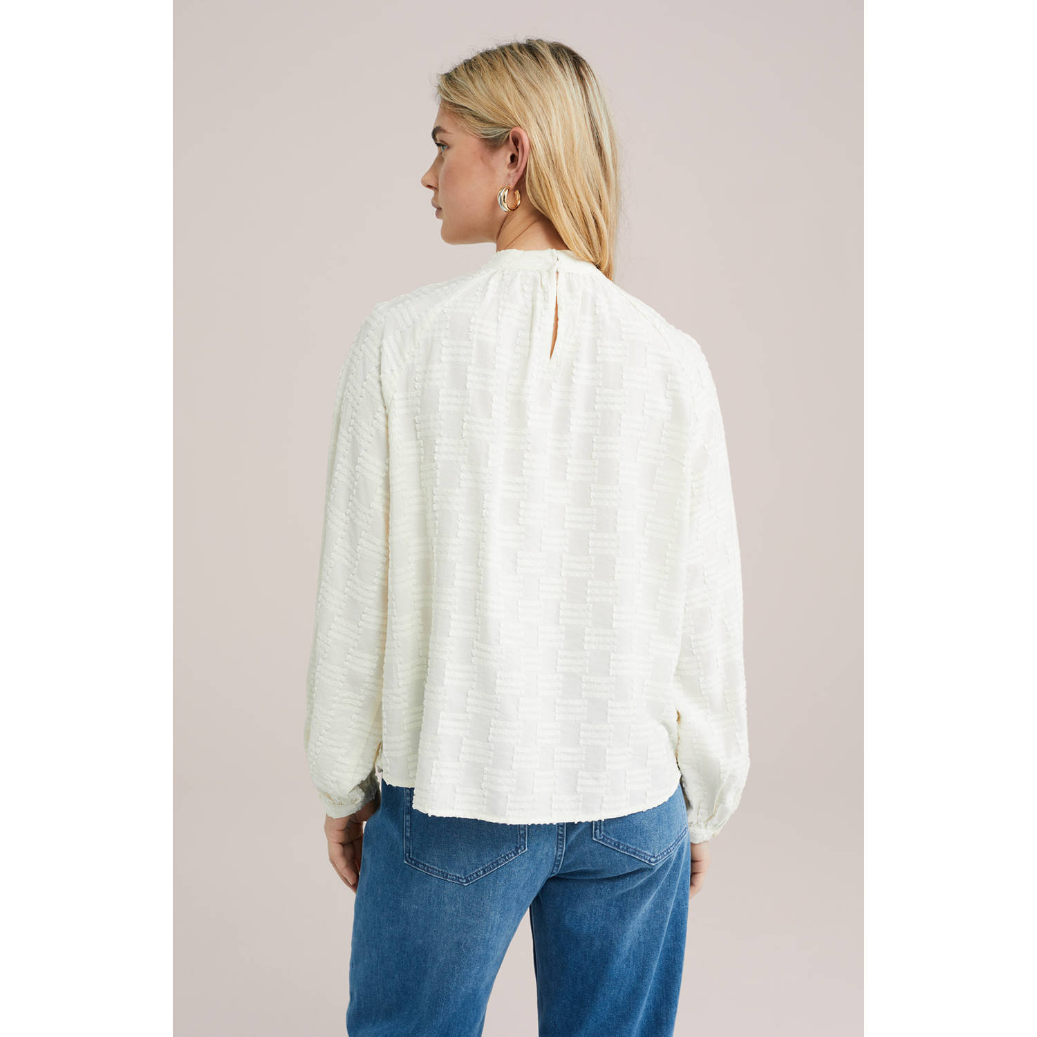 WE Fashion blousetop ecru