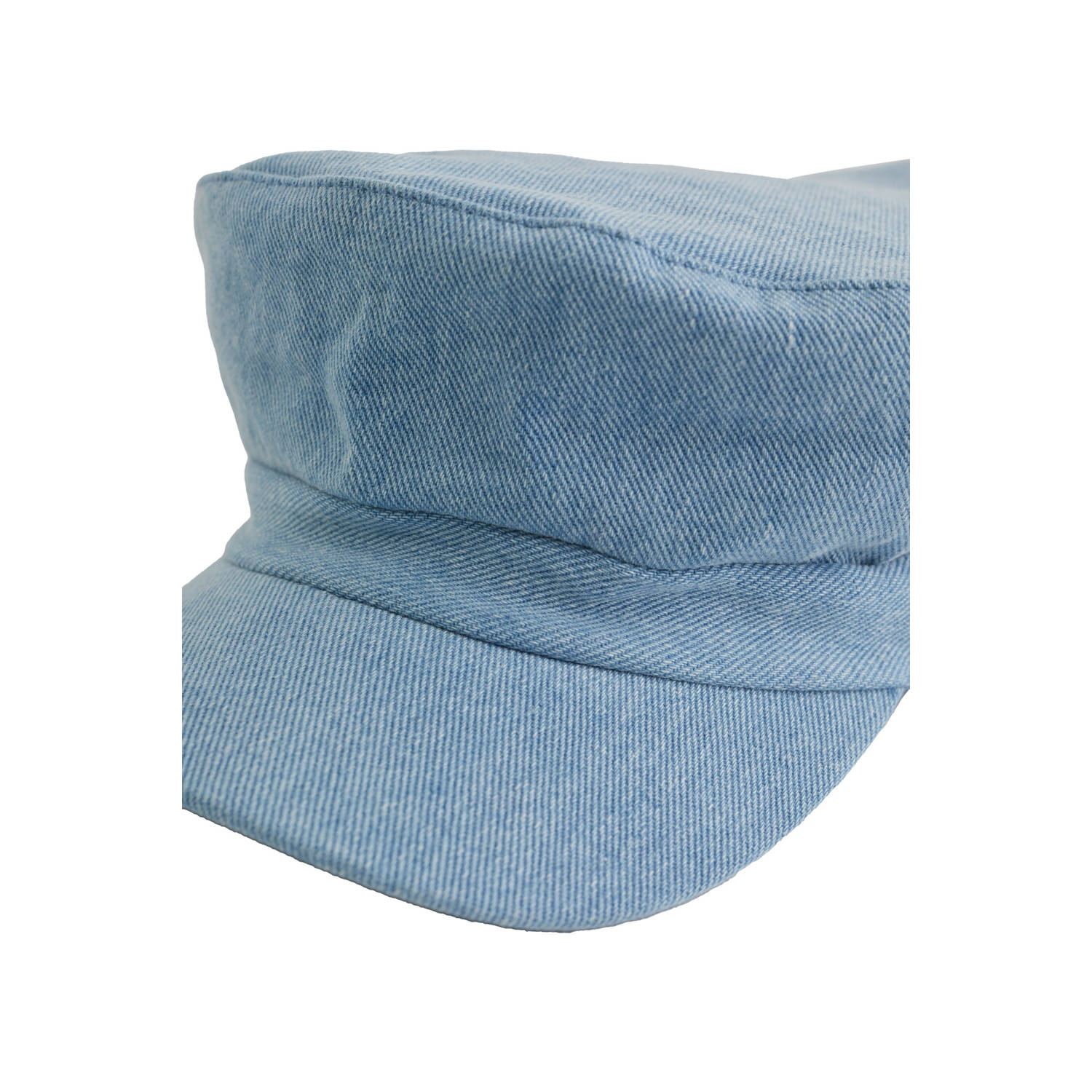 WE Fashion Blue Ridge denim schipperspet lichtblauw