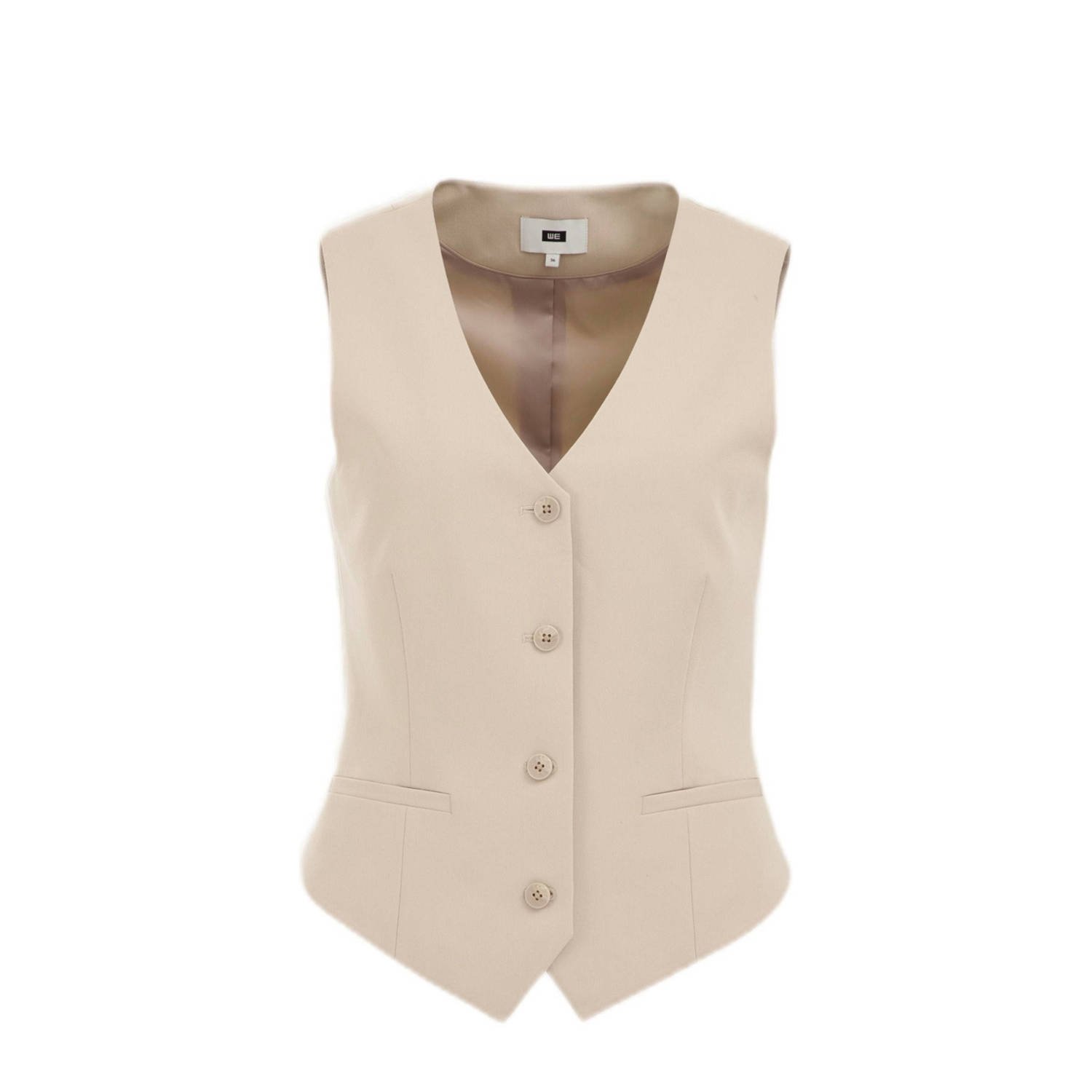 WE Fashion gilet beige