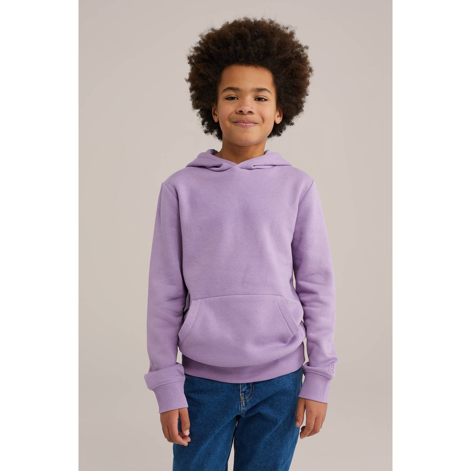 WE Fashion Blue Ridge hoodie lila