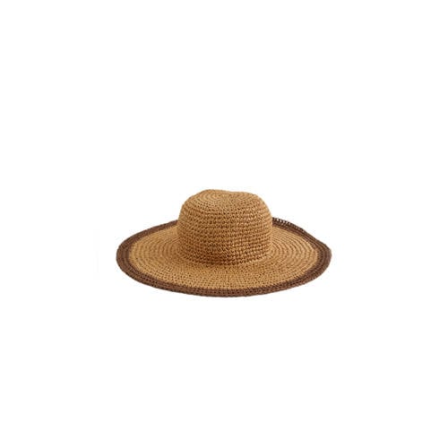 WE Fashion zonnehoed naturel afbeelding