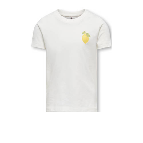 KIDS ONLY GIRL T-shirt offwhite afbeelding