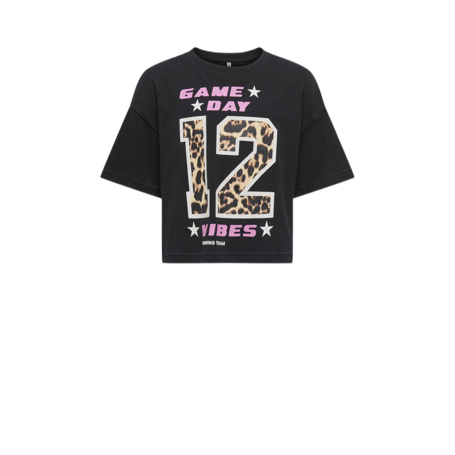 ONLY KIDS GIRL T-shirt zwart