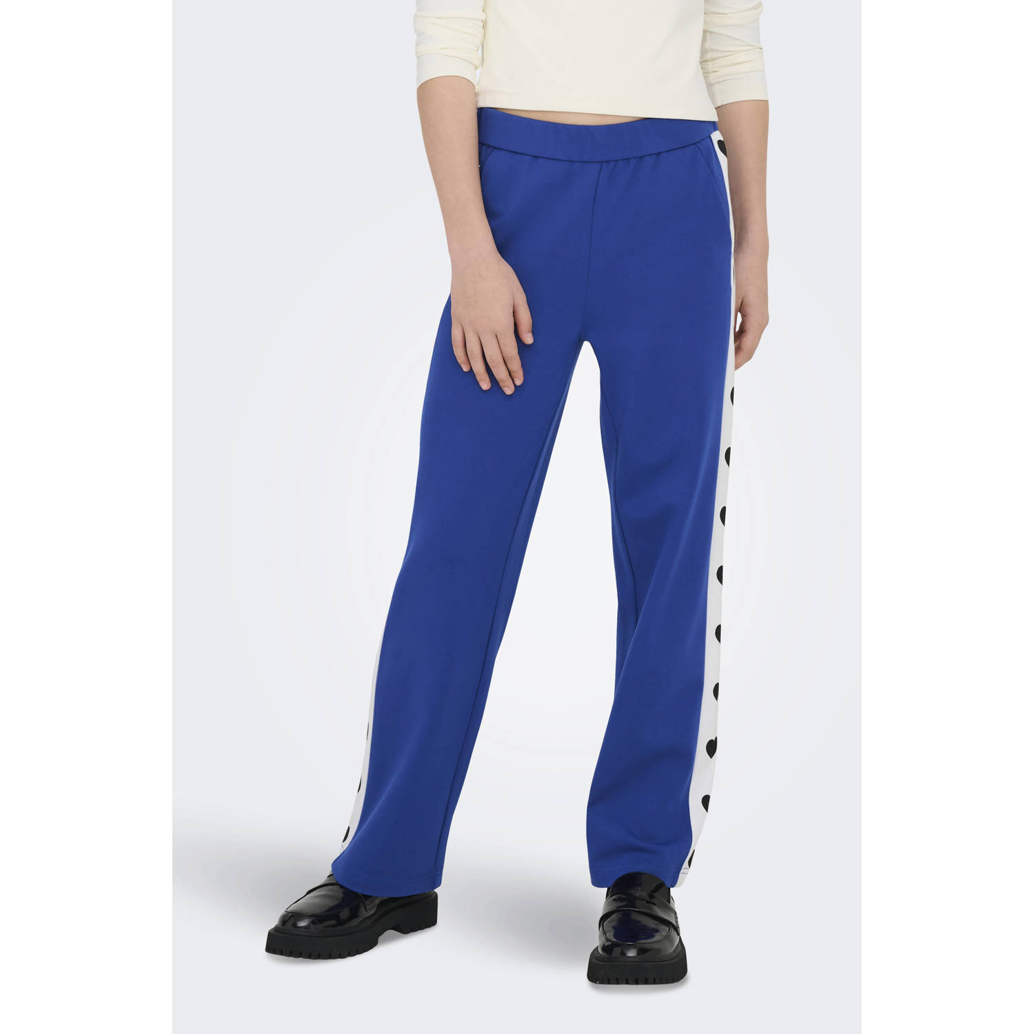 ONLY KIDS GIRL casual broek blauw