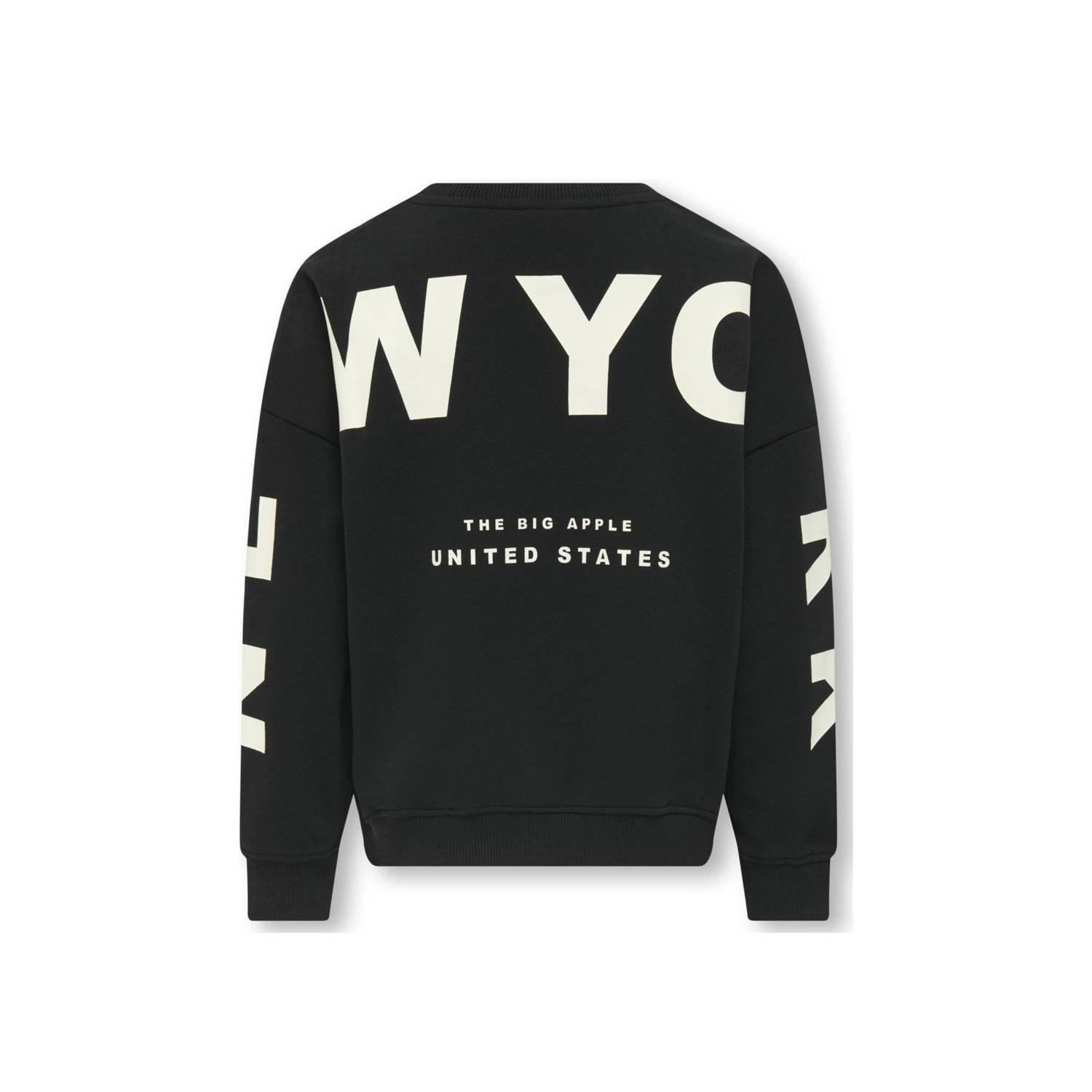 ONLY KIDS GIRL sweater zwart
