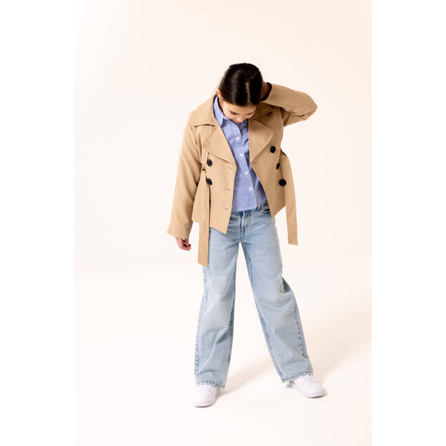 Only Kids Chloe Short Trenchcoat