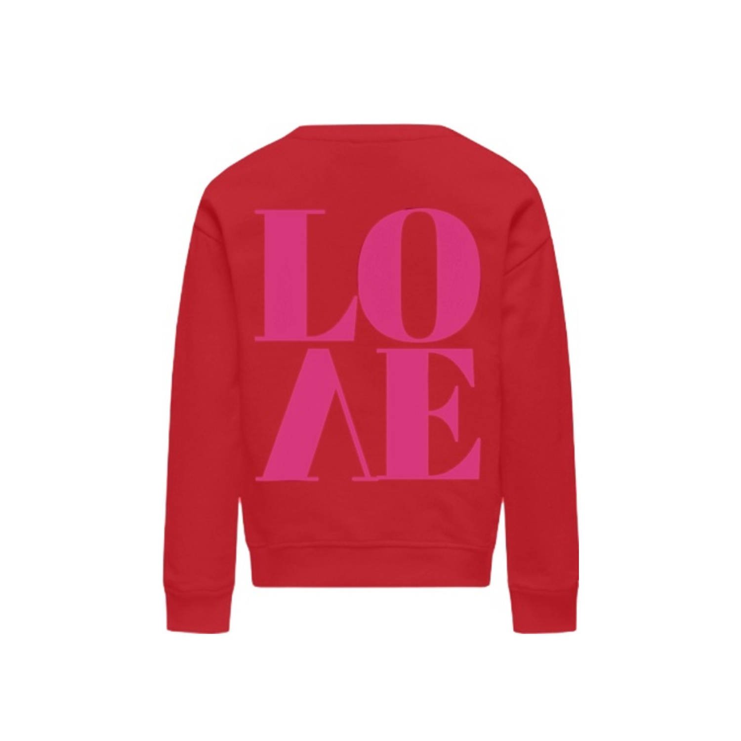 ONLY KIDS GIRL sweater rood