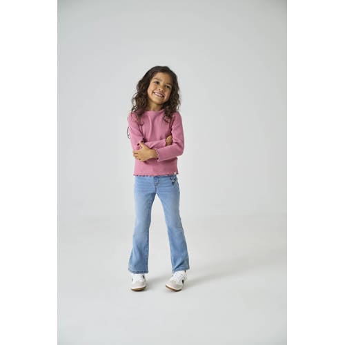 KIDS ONLY MINI flared jeans light blue denim afbeelding