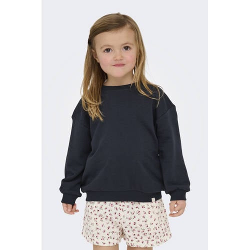 KIDS ONLY MINI sweater met backprint donkerblauw afbeelding