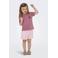 KIDS ONLY MINI T-shirt met backprint roze