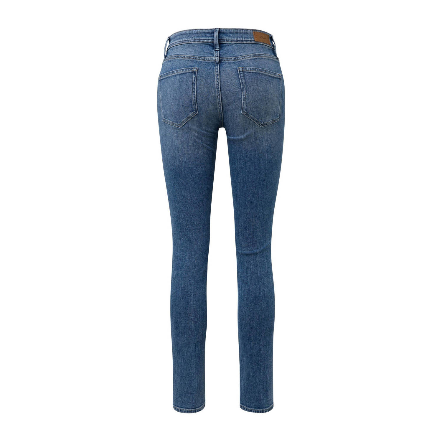 s.Oliver regular waist slim fit jeans medium blue denim
