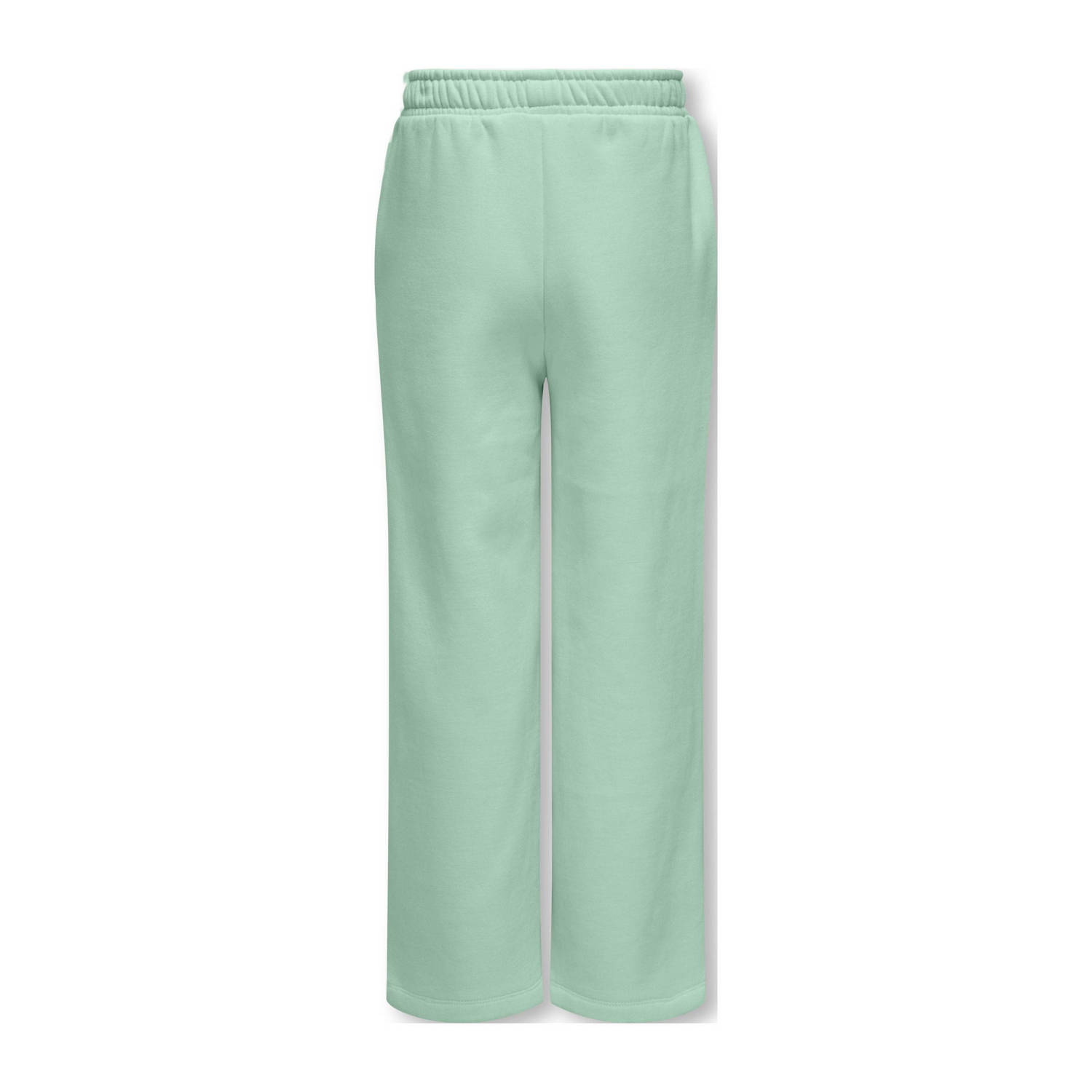 ONLY KIDS GIRL wide leg sweatpant groen