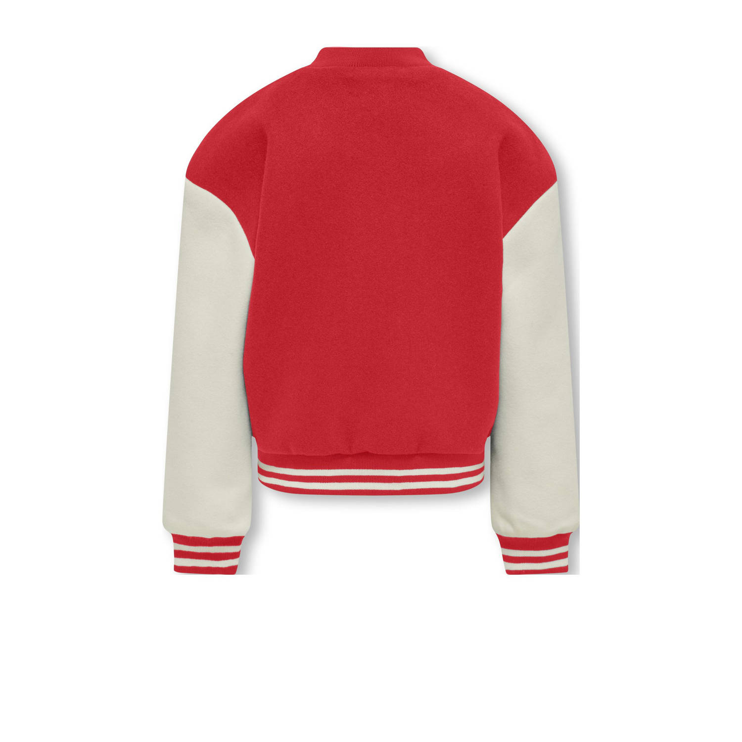 ONLY KIDS GIRL bomberjack rood wit