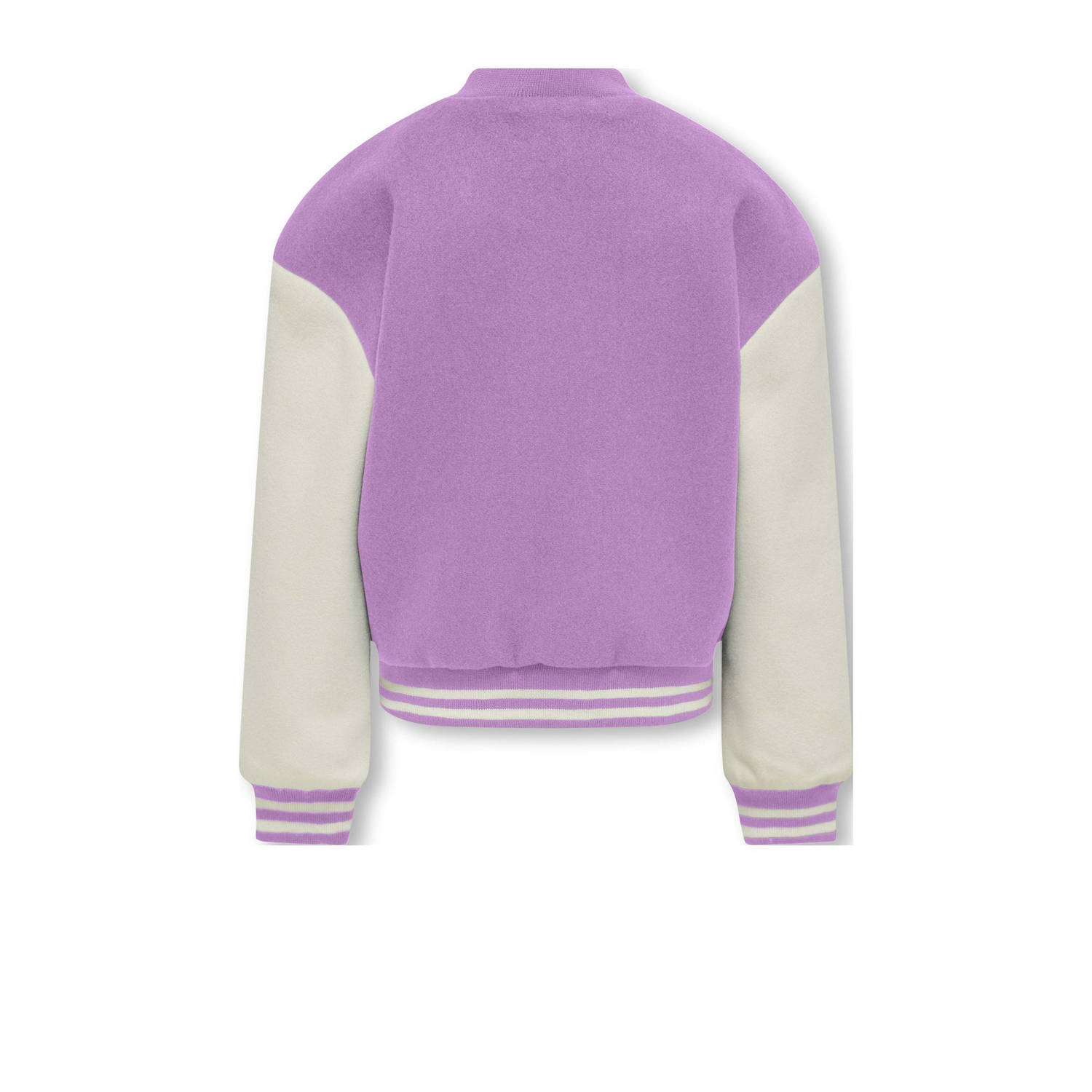 ONLY KIDS GIRL bomberjack lila wit