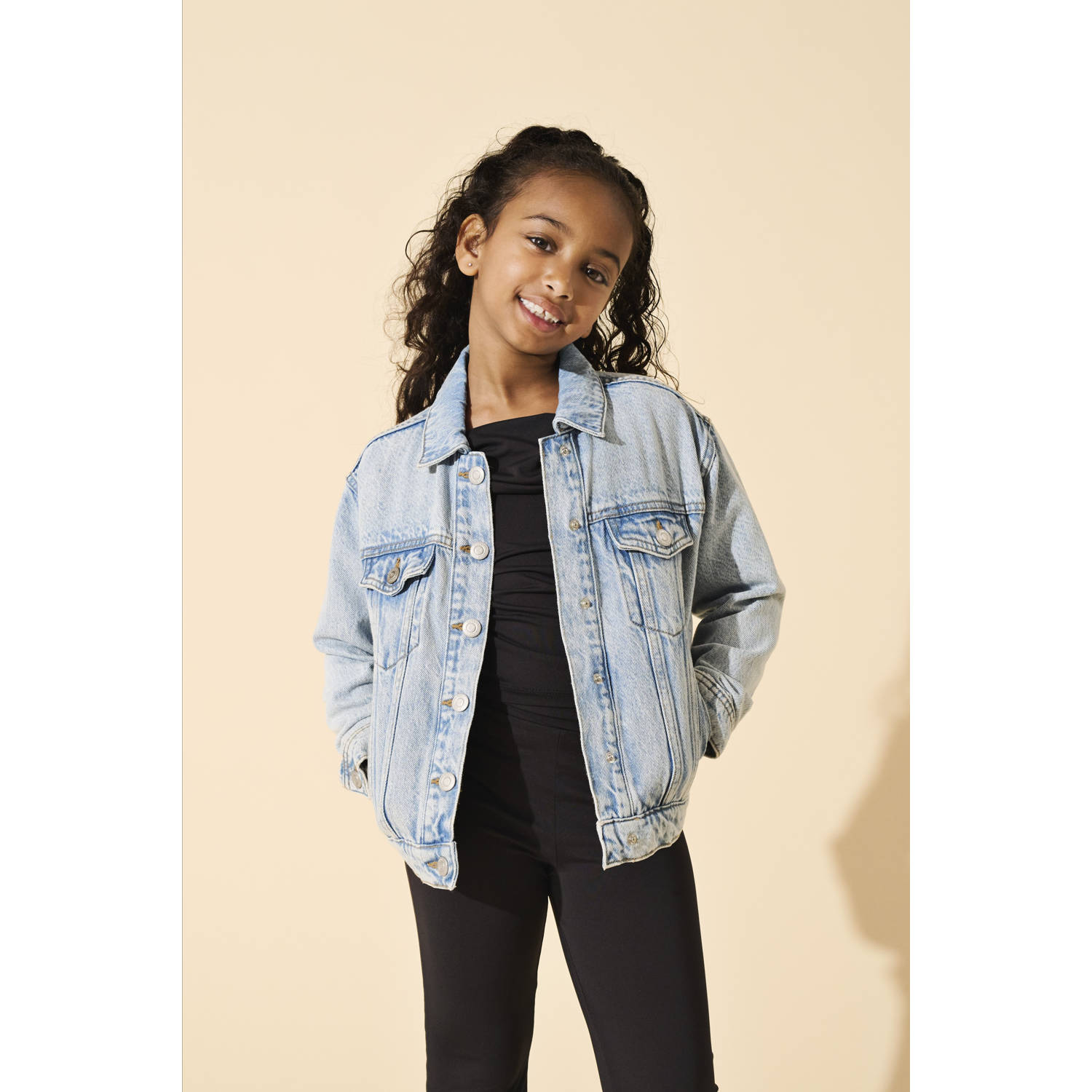 ONLY KIDS GIRL spijkerjas light blue denim