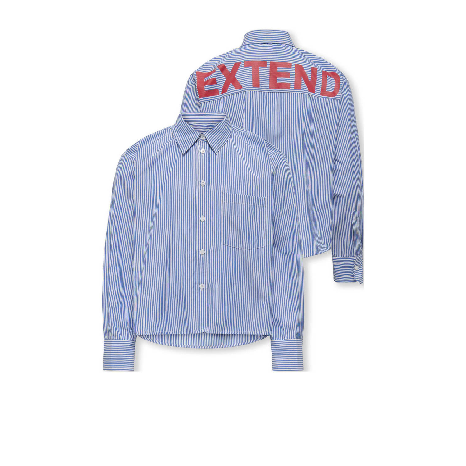 ONLY KIDS GIRL blouse blauw
