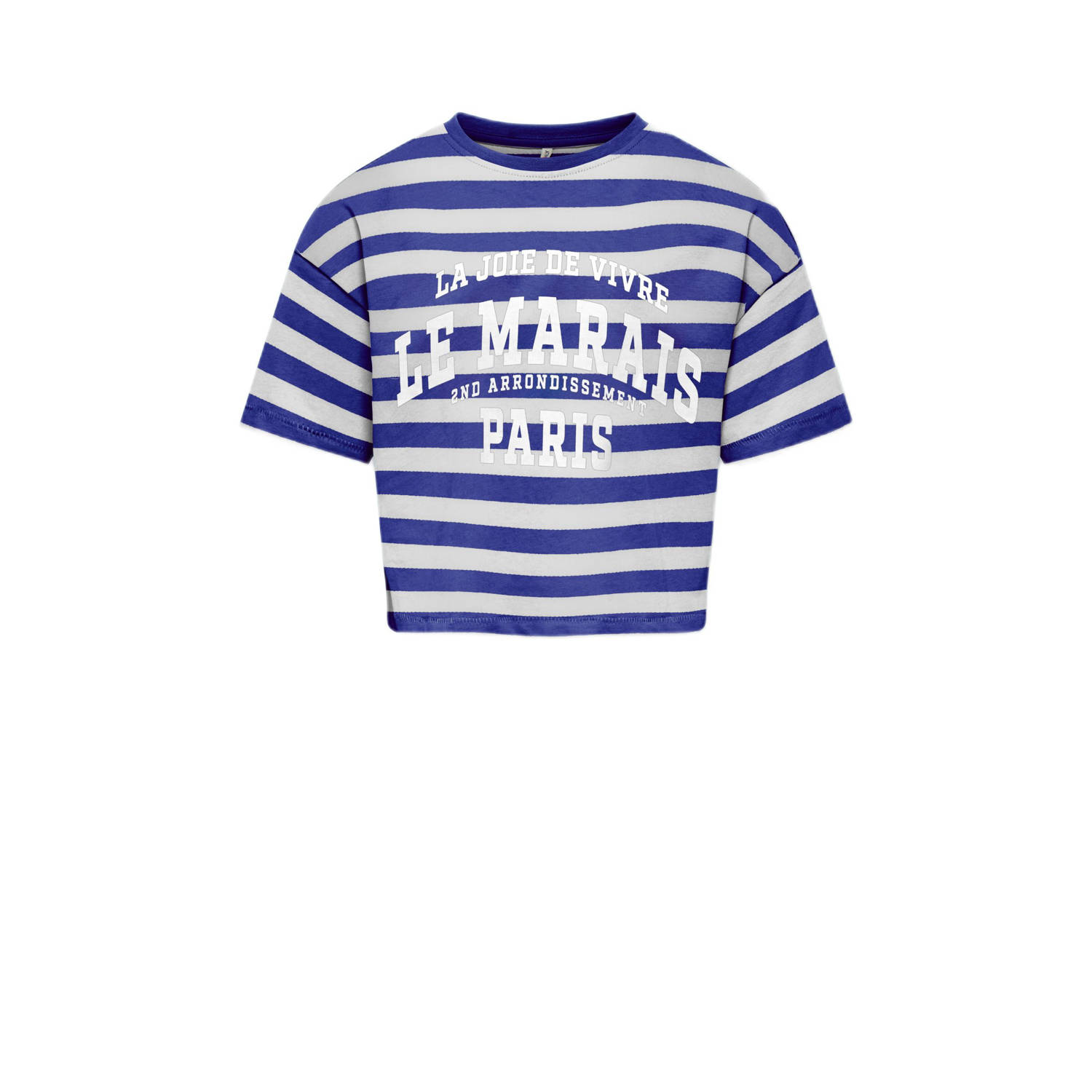 ONLY KIDS GIRL T-shirt blauw