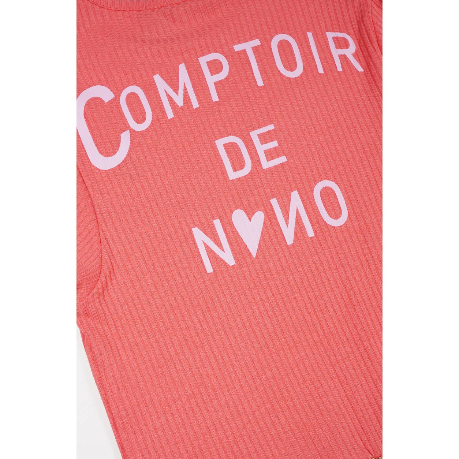 NONO midi jurk oranje
