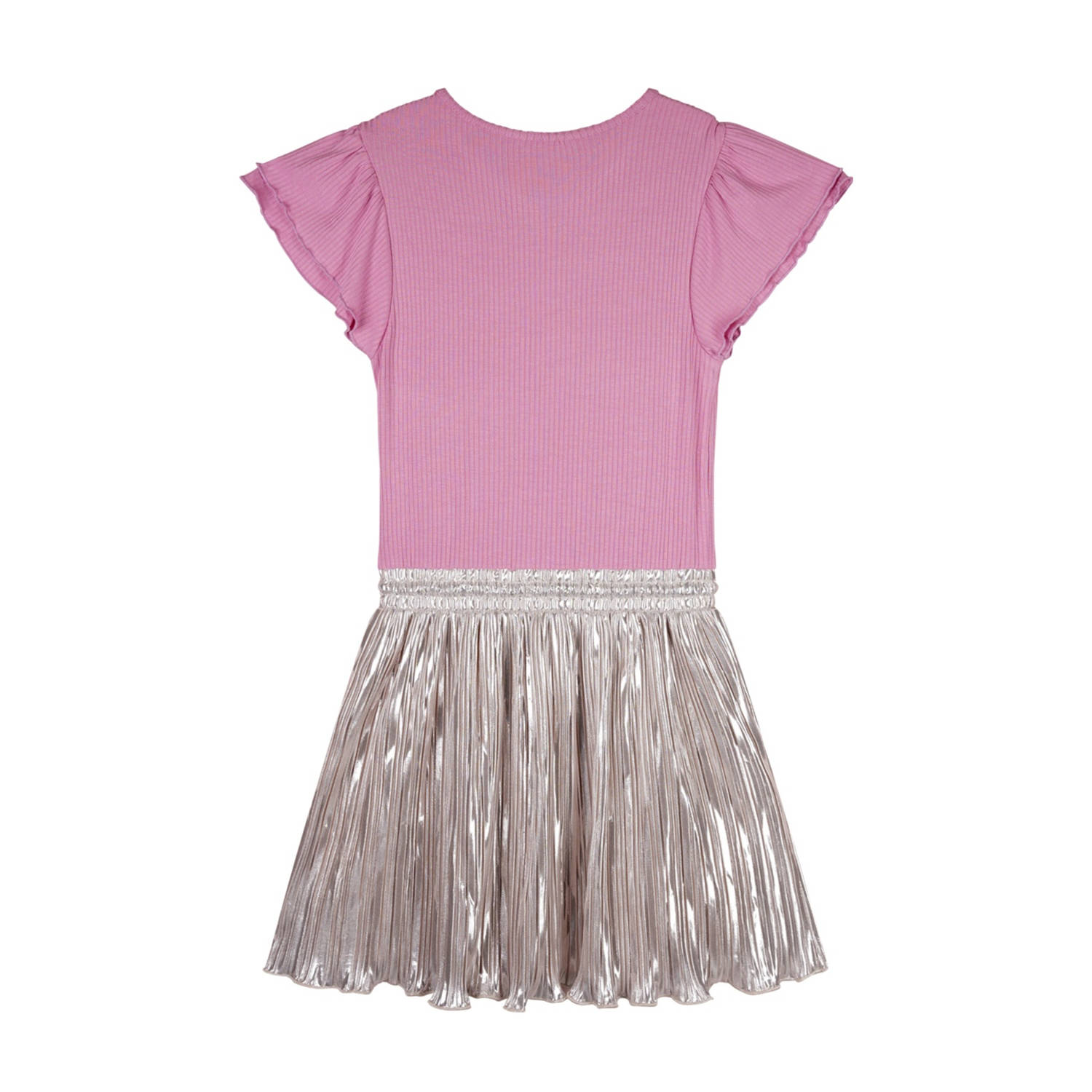 NONO midi jurk roze