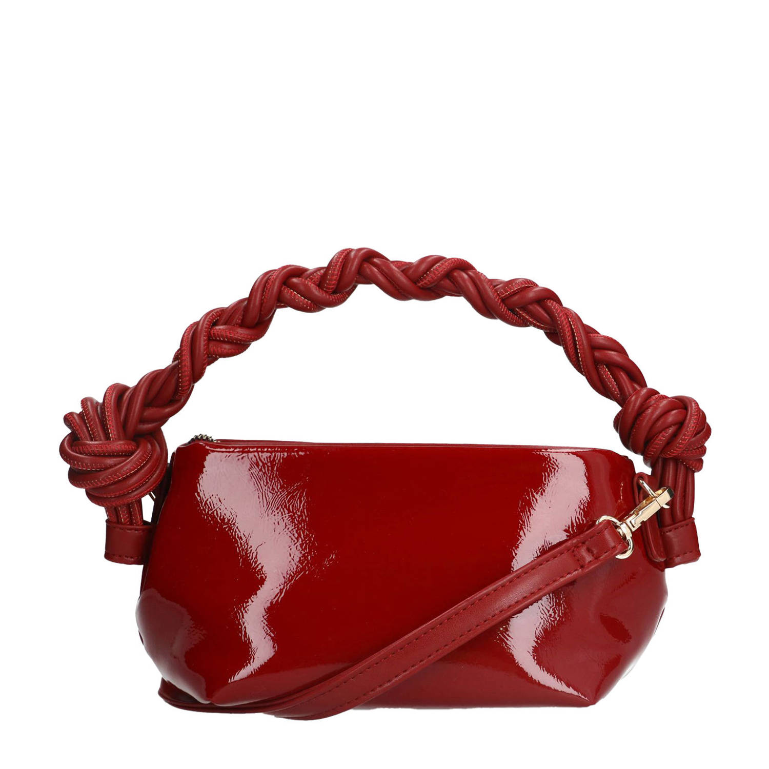 Manfield crossbody tas rood