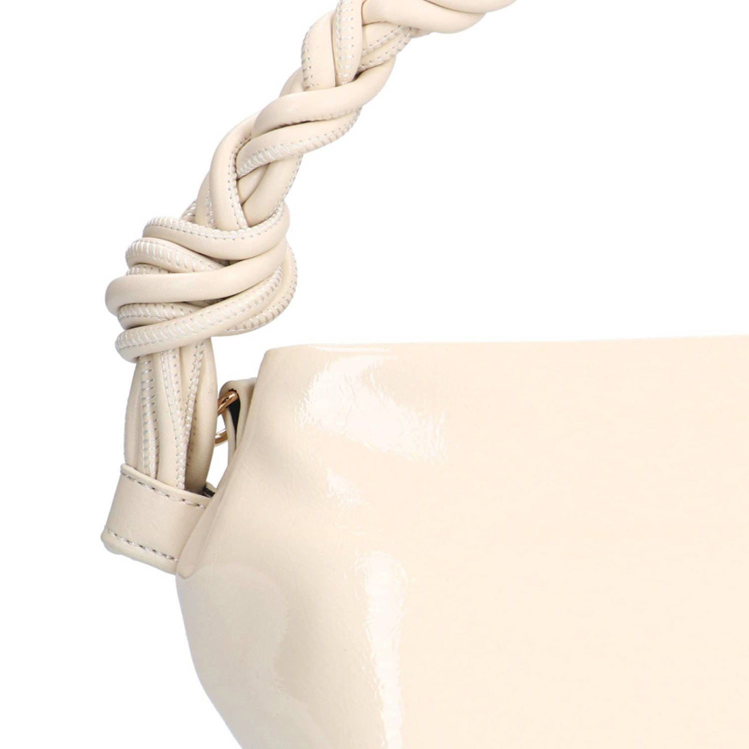 Manfield crossbody tas ecru