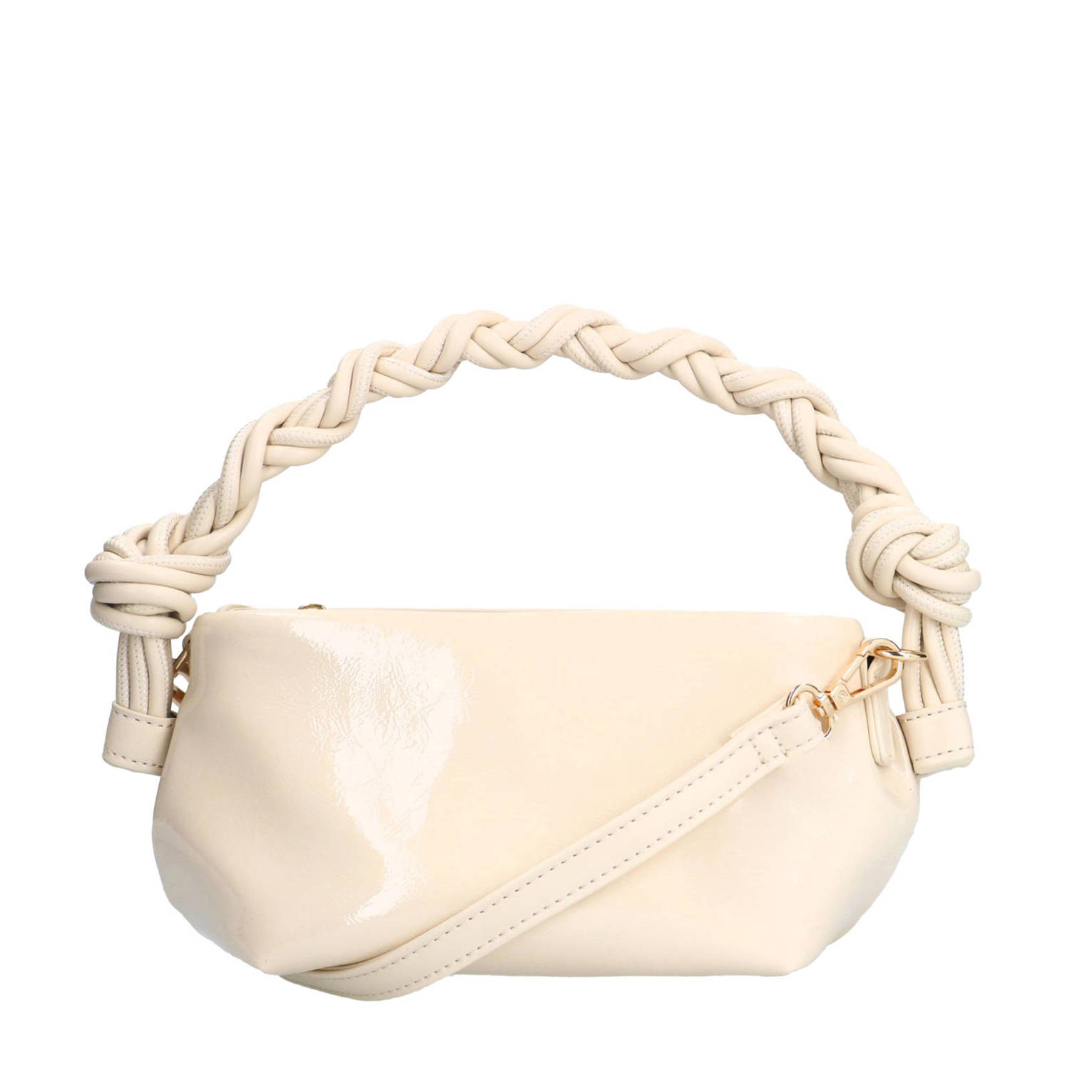 Manfield crossbody tas ecru
