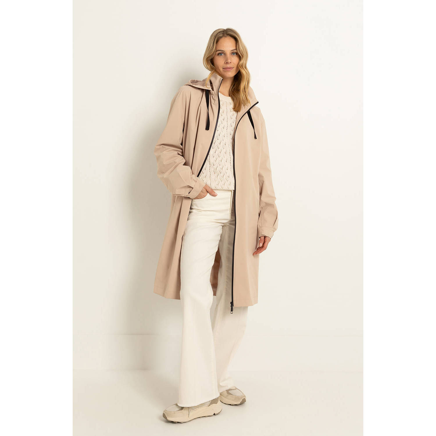 Claudia Sträter Maura by Claudia Strater regenjas beige